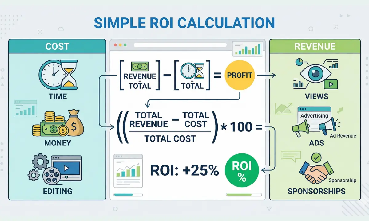 YouTube Video ROI Calculator